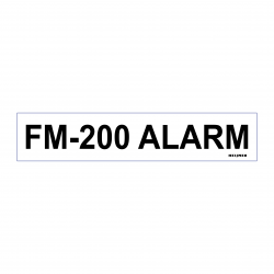 Sticker Heijmen 'FM-200' 10x2cm