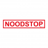 Sticker Heijmen 'Noodstop NL' 15x3cm