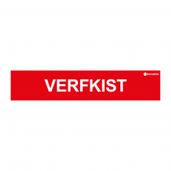 Sticker Heijmen 'Verfkist NL' 15x3cm