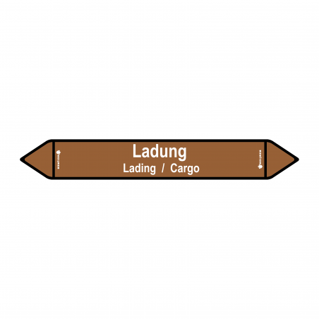 Sticker Heijmen 'Lading DE' 45X6,5CM