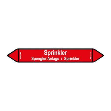 Sticker Heijmen 'Sprinkler NL' 45X6,5CM