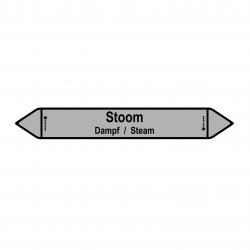 Sticker Heijmen 'Stoom NL' 45X6,5CM