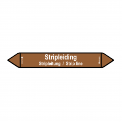 Sticker Heijmen 'Stripleiding NL' 45X6,5CM