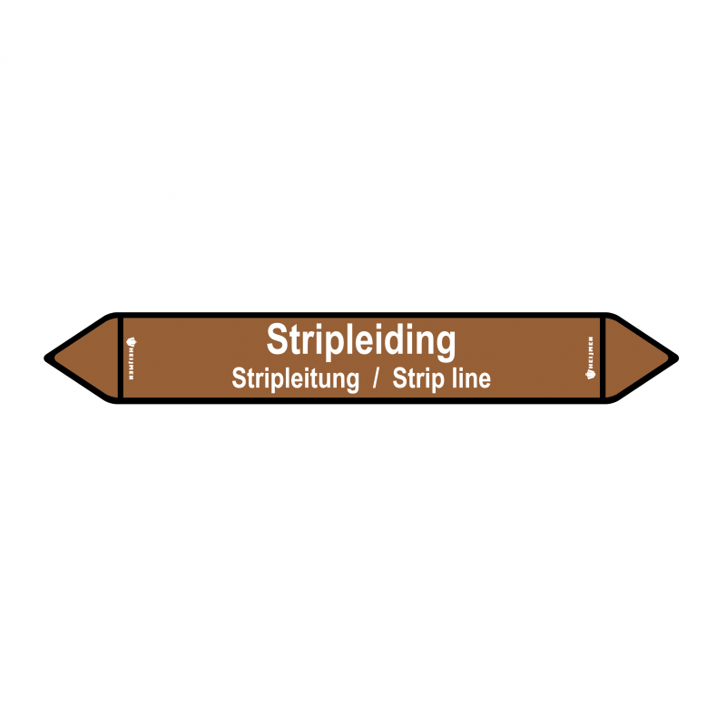 Sticker Heijmen 'Stripleiding NL' 45X6,5CM
