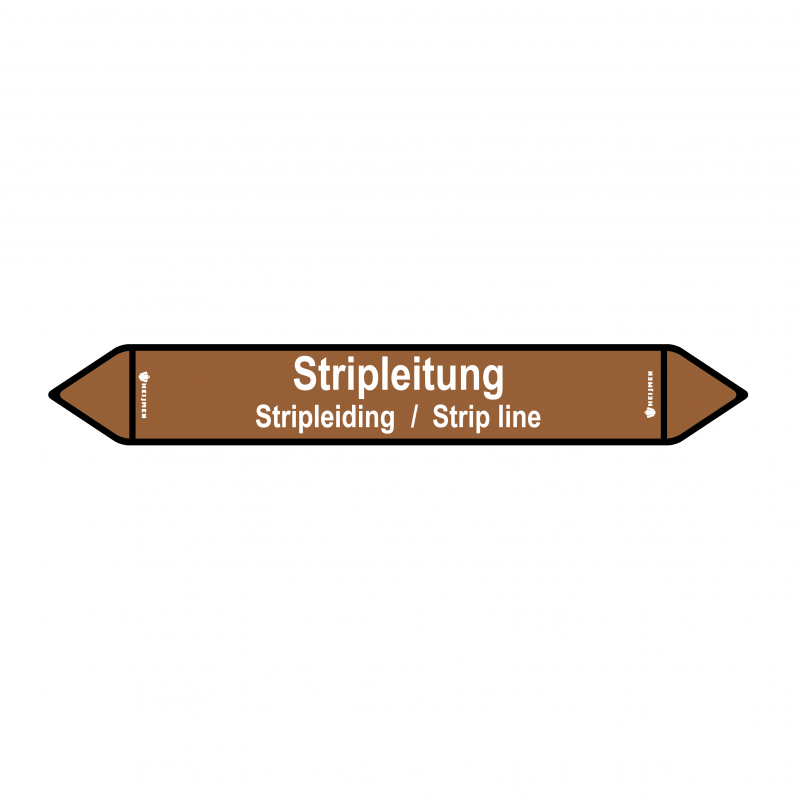 Sticker Heijmen 'Stripleiding DE' 45X6,5CM