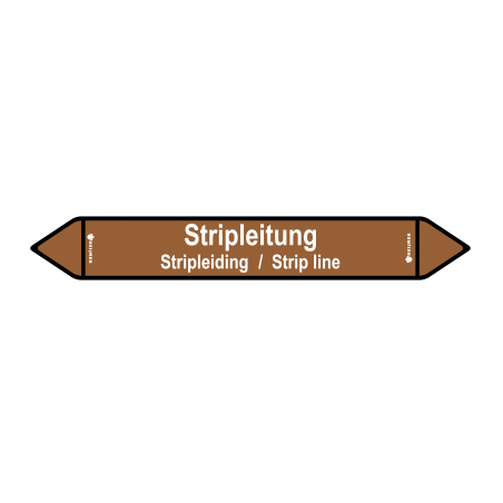 Sticker Heijmen 'Stripleiding DE' 45X6,5CM